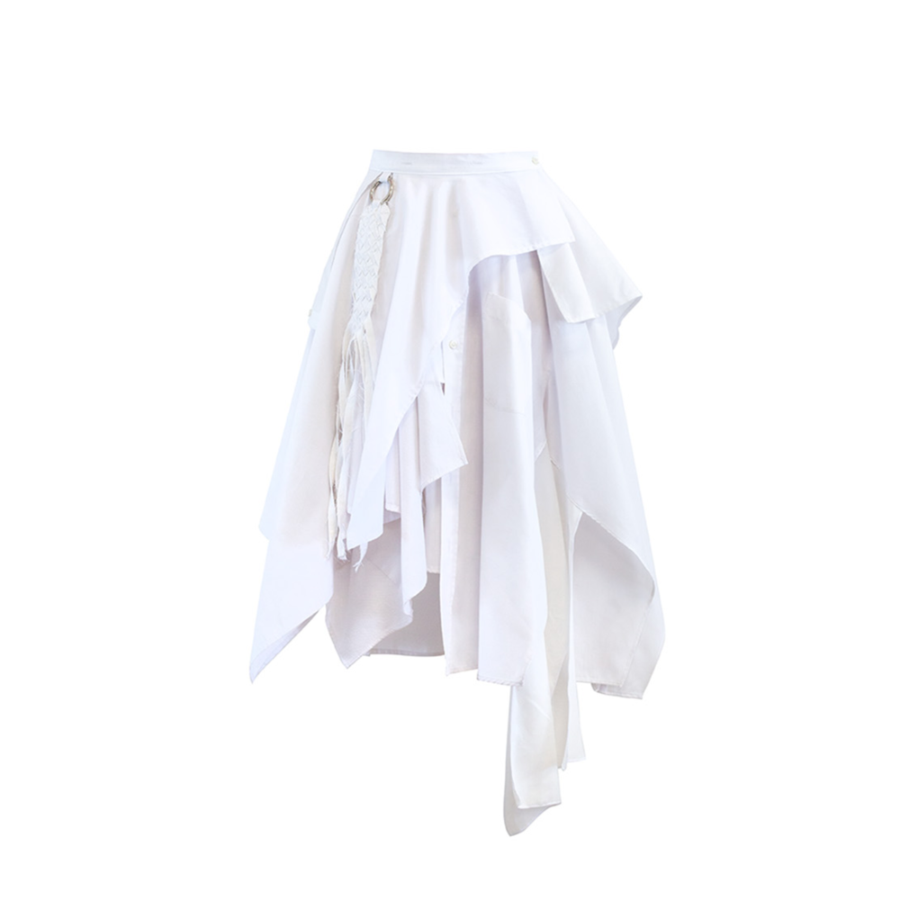 Skirt from mens dress shirts